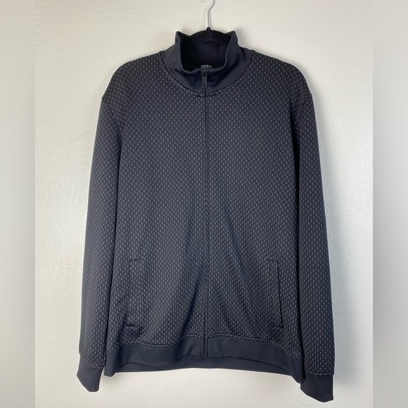 Alfani Regular Fit Full Zip Black White Basic Jacket W/ Pockets Women’s Large - Picture 14 of 14